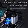 100W Super Fast Car Charger USB And TYPE-C Adapter